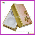 2015 wax coated paper food box cheap cookie box shallow gift box